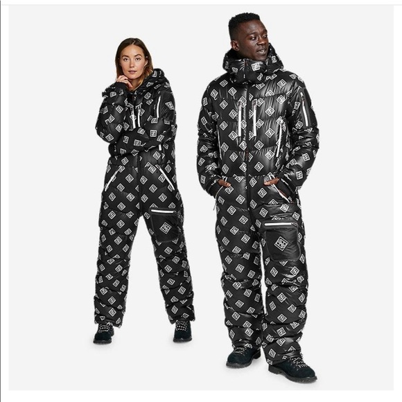 NWT Eddie Bauer X Baja East Down Snowsuit - Picture 2 of 9